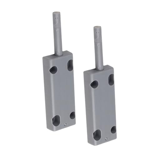 Toddmomy 2 Sätze Abs Schrankdämpfer Press reflex Puffer Möbelzubehör Geräuschdämpfend Stoßfest für Schränke und Kleiderschränke Einfache Montage Magnetische Haftung von Toddmomy