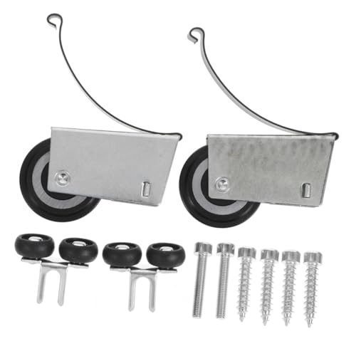 Toddmomy 2 Sätze Schiebetür Laufrollen mit Kugellager Verschleißfestes Tür Schrank Pulley Vielseitig für Kleiderschränke Küchen Glasschiebetüren Hoher Tragfähigkeit und Langlebig Toddmomy 2 Sätze Schiebetür Laufrollen mit Kugellager Verschleißfestes Tür Schrank Pulley Vielseitig für Kleiderschränke Küchen Glasschiebetüren Hoher Tragfähigkeit und Langlebig von Toddmomy
