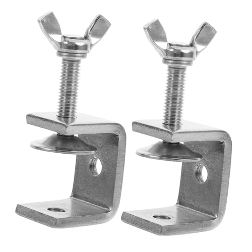 Toddmomy 2 Stück 2 teiliges Edelstahl C Klemmen Mini Schraubzwingen für Holzarbeiten Schwere Ausführung Hohe Stabilität Vielseitig Einsetzbar für Heimwerken und DIY Projekte Toddmomy 2 Stück 2 teiliges Edelstahl C Klemmen Mini Schraubzwingen für Holzarbeiten Schwere Ausführung Hohe Stabilität Vielseitig Einsetzbar für Heimwerken und DIY Projekte von Toddmomy