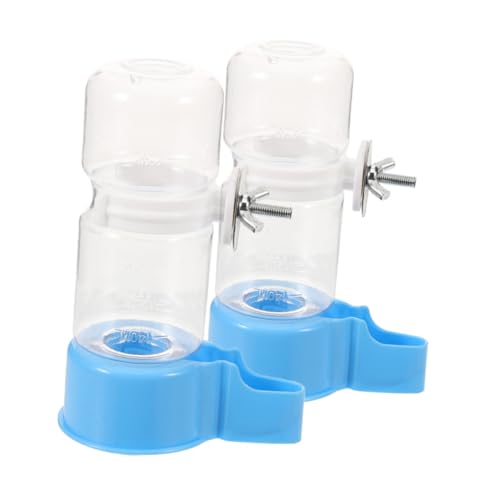 Toddmomy 2 Stück Automatischer Vogel Wasserspender Praktischer Trinker für Papageien Wellensittiche und Kleine Vögel aus Langlebigem Kunststoff Stilvolles Design Blau für Vogelkäfige Toddmomy 2 Stück Automatischer Vogel Wasserspender Praktischer Trinker für Papageien Wellensittiche und Kleine Vögel aus Langlebigem Kunststoff Stilvolles Design Blau für Vogelkäfige von Toddmomy