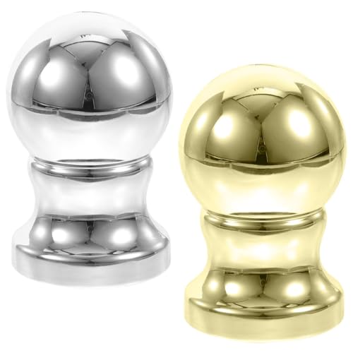 Toddmomy 2 Stück Fahnenmastkugel Köpfe Flagpole Finial Balls für Fahnenmasten Dekorative Fahnenmast Topper Gold und Silber Robuste Materialien für Lange Haltbarkeit Toddmomy 2 Stück Fahnenmastkugel Köpfe Flagpole Finial Balls für Fahnenmasten Dekorative Fahnenmast Topper Gold und Silber Robuste Materialien für Lange Haltbarkeit von Toddmomy
