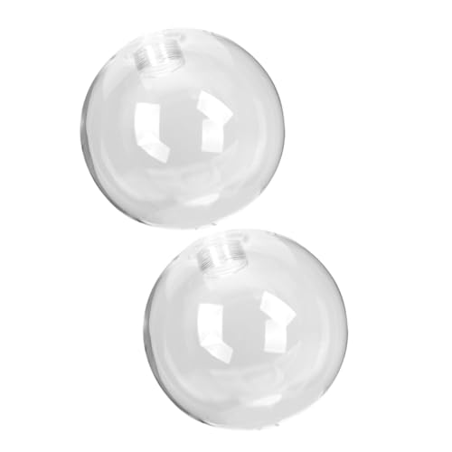 Toddmomy 2 Stück Glas Lampenschirm Ersatz Ømm Transparent Kugelform Deckenleuchte Abdeckung für Pendelleuchte Einfach zu Montieren und Dekorativ für Wohnzimmer Schlafzimmer Toddmomy 2 Stück Glas Lampenschirm Ersatz Ømm Transparent Kugelform Deckenleuchte Abdeckung für Pendelleuchte Einfach zu Montieren und Dekorativ für Wohnzimmer Schlafzimmer von Toddmomy