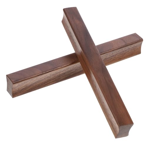 Toddmomy 2 Stück Holzgriff Schubladengriff Lang Lochabstand Massiv Holz Möbelgriff für Schrank Kommode Wohnzimmer Küchenschubladen Vintage Stil Toddmomy 2 Stück Holzgriff Schubladengriff Lang Lochabstand Massiv Holz Möbelgriff für Schrank Kommode Wohnzimmer Küchenschubladen Vintage Stil von Toddmomy