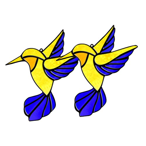 Toddmomy 2stücke Hummingbird Fensterschmuck Mit Schnur Dekorative Aufhänger Für Fenster Und Garten Für Hochzeiten Und Feiern von Toddmomy