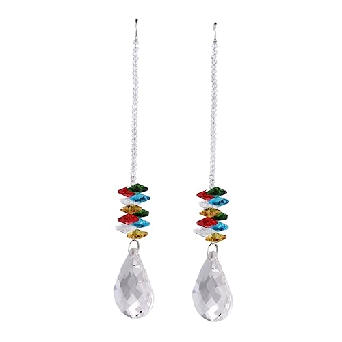 Toddmomy 2 Stück Kristall-beleuchtungsanhänger Kronleuchter Kristalle Masse Lichter Lampe Fänger Aus Bunt Hängend Fenster Prisma Farbe Led Dekorationen Kristalle Hängen Farbig Prismen Decke Toddmomy 2 Stück Kristall-beleuchtungsanhänger Kronleuchter Kristalle Masse Lichter Lampe Fänger Aus Bunt Hängend Fenster Prisma Farbe Led Dekorationen Kristalle Hängen Farbig Prismen Decke von Toddmomy