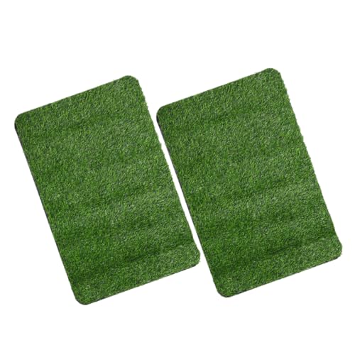 Toddmomy 2 Stück Kunstrasen Türmatte für Hunde Realistischer Teppich für Eingangsbereich Terrasse Garten Pflegeleicht Nachhaltig rutschfest Grüne Haustiermatte Toddmomy 2 Stück Kunstrasen Türmatte für Hunde Realistischer Teppich für Eingangsbereich Terrasse Garten Pflegeleicht Nachhaltig rutschfest Grüne Haustiermatte von Toddmomy