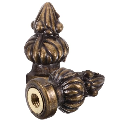 Toddmomy 2 Stück Lampenknöpfe Vintage Dekorative Lampenschirm Endstücke für Tischlampen und Stehleuchten Robust und Einfach zu Montieren Klassisches Design für Wohnzimmer Toddmomy 2 Stück Lampenknöpfe Vintage Dekorative Lampenschirm Endstücke für Tischlampen und Stehleuchten Robust und Einfach zu Montieren Klassisches Design für Wohnzimmer von Toddmomy