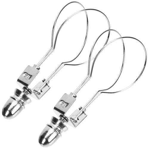 Toddmomy 2 Stück Lampenschirm Halter Clip Adapter aus Metall Rostfrei Einfach zu Montieren für Tischlampen Nachttischlampen Stehleuchten Halterung für Runde Glühbirnen ohne Gestell Toddmomy 2 Stück Lampenschirm Halter Clip Adapter aus Metall Rostfrei Einfach zu Montieren für Tischlampen Nachttischlampen Stehleuchten Halterung für Runde Glühbirnen ohne Gestell von Toddmomy