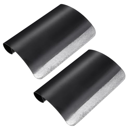 Toddmomy 2 Stück Manganstahl Haarschaber Handliches Pig Hair Reinigungstool für Effektive Tierhaarentfernung Tragbar und Langlebig für Haushalte und Bauernhöfe von Toddmomy