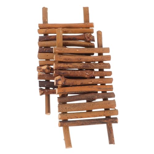 Toddmomy 2stücke Miniatur Holzbrücke Für Bonsai Und Feengarten Realistische Dekoration Für Terrarium Moos Und Mikrolandschaft Für Puppenhaus Und Gartenprojekte von Toddmomy