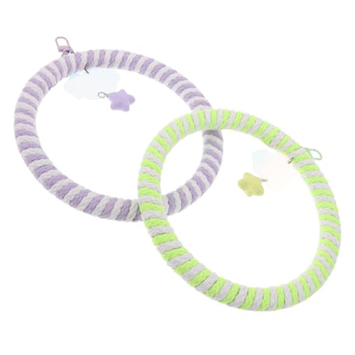 Toddmomy 2stücke Hängendes Vogelspielzeug Mit Schaukel Und Leiter Für Papageien Wellensittiche Sittiche Und Aus Ungiftiger Baumwolle Und Seil Zum Aufhängen Im Vogelkäfig Toddmomy 2stücke Hängendes Vogelspielzeug Mit Schaukel Und Leiter Für Papageien Wellensittiche Sittiche Und Aus Ungiftiger Baumwolle Und Seil Zum Aufhängen Im Vogelkäfig von Toddmomy