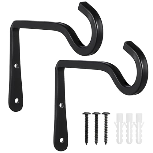 Toddmomy 2 Stück Pflanzenhalterung,Pflanzenhalterung Blumenampelhalter HäNgepflanzenhalter Aus Eisen Zum Aufhängen von Pflanzer Vogelhäuschen Laterne Toddmomy 2 Stück Pflanzenhalterung,Pflanzenhalterung Blumenampelhalter HäNgepflanzenhalter Aus Eisen Zum Aufhängen von Pflanzer Vogelhäuschen Laterne von Toddmomy