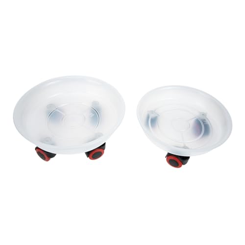 Toddmomy 2 Stück Pflanzenroller aus Robustem Transparenter Blumentopfhalter Mobiler Untersetzer für Blumentöpfe Pflanzkübel und Blumenständer Geeignet für Innen und Außenbereich Toddmomy 2 Stück Pflanzenroller aus Robustem Transparenter Blumentopfhalter Mobiler Untersetzer für Blumentöpfe Pflanzkübel und Blumenständer Geeignet für Innen und Außenbereich von Toddmomy