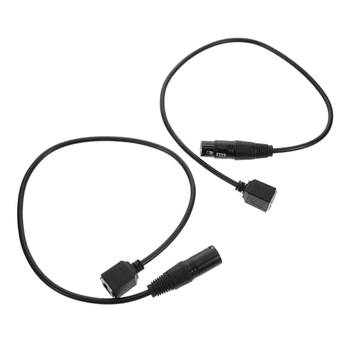 Toddmomy 2 Stück Poliger Xlr zu Adapter für Signalverlängerung Geeignet für Dj Lichtsteuerung und Konzertbeleuchtungssysteme Toddmomy 2 Stück Poliger Xlr zu Adapter für Signalverlängerung Geeignet für Dj Lichtsteuerung und Konzertbeleuchtungssysteme von Toddmomy
