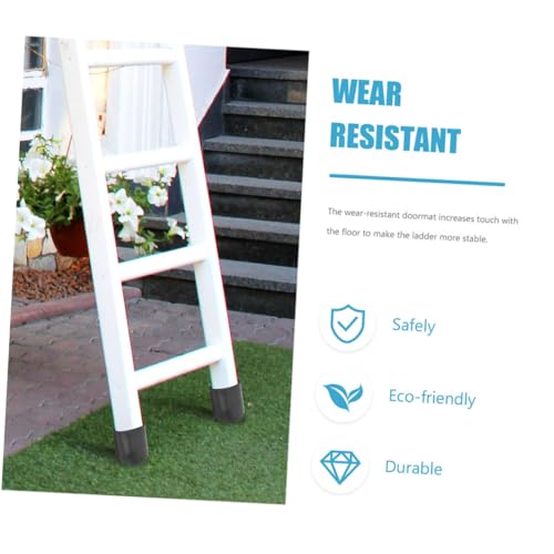 Toddmomy 2 Stück Rutschfeste Gummi Leiterfußschoner Strapazierfähige Leiterbeinschutzkappen mit Verdickter Anti rutsch matte Stabilisieren Teleskopleitern und Schützen Böden Toddmomy 2 Stück Rutschfeste Gummi Leiterfußschoner Strapazierfähige Leiterbeinschutzkappen mit Verdickter Anti rutsch matte Stabilisieren Teleskopleitern und Schützen Böden von Toddmomy