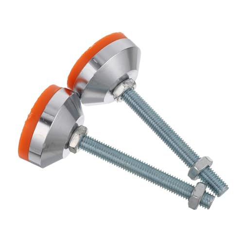 Toddmomy 2 Stück Schwerlast Nivellierfüße Gewinde Höhenverstellbare Schwenkbare Möbelfüße aus Kohlenstoffstahl mit Rutschfester Gummibasis für Werkbank Maschinen Schränke Toddmomy 2 Stück Schwerlast Nivellierfüße Gewinde Höhenverstellbare Schwenkbare Möbelfüße aus Kohlenstoffstahl mit Rutschfester Gummibasis für Werkbank Maschinen Schränke von Toddmomy