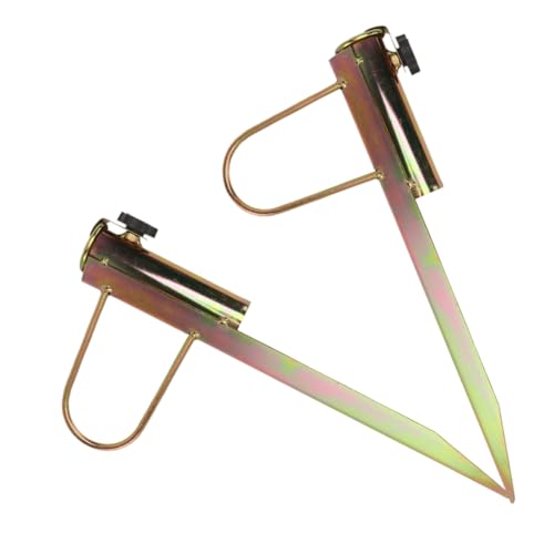 Toddmomy 2 Stück Sonnenschirmständer Stabiler Erdanker für Garten Strand und Patio Passend für Schirme von Toddmomy