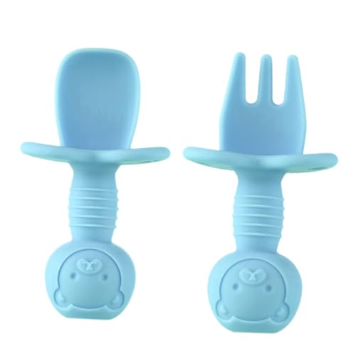 Toddmomy 2 Stück Teiliges Besteck aus Lebensmittelechtem Silikon Kleine Quadratische Löffelspitze Sicher und Handfreundlich Fördert Halte Koordinationsfähigkeit Inklusive Aufbewahrungsbox Toddmomy 2 Stück Teiliges Besteck aus Lebensmittelechtem Silikon Kleine Quadratische Löffelspitze Sicher und Handfreundlich Fördert Halte Koordinationsfähigkeit Inklusive Aufbewahrungsbox von Toddmomy