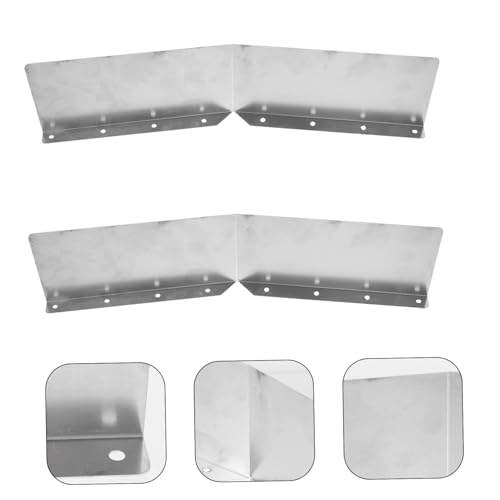 Toddmomy 2 Stück Teiliges Dachrinnen spritzschutz Wetterfester Regenwasser umlenker Robuste Dachrinnen überlaufschutz für Hausdächer Einfache Montage Schützt vor Wasserschäden Toddmomy 2 Stück Teiliges Dachrinnen spritzschutz Wetterfester Regenwasser umlenker Robuste Dachrinnen überlaufschutz für Hausdächer Einfache Montage Schützt vor Wasserschäden von Toddmomy