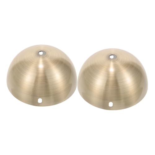 Toddmomy 2 Stück Teiliges Deckenlampen abdeckplatten aus Halbrunde Baldachin Abdeckung für Deckenleuchte Robuste Lampenhalterung in Antikem Kompatibel mit Verschiedenen Lichtarmaturen Toddmomy 2 Stück Teiliges Deckenlampen abdeckplatten aus Halbrunde Baldachin Abdeckung für Deckenleuchte Robuste Lampenhalterung in Antikem Kompatibel mit Verschiedenen Lichtarmaturen von Toddmomy