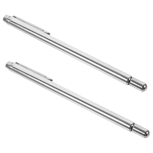 Toddmomy 2 Stück Teiliges Edelstahl Wünschelruten Sondenstab für Outdoor Spirituellen Suche Wassersuche Langlebig Tragbar Ergonomisch Griffig Toddmomy 2 Stück Teiliges Edelstahl Wünschelruten Sondenstab für Outdoor Spirituellen Suche Wassersuche Langlebig Tragbar Ergonomisch Griffig von Toddmomy