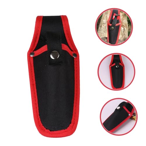 Toddmomy 2 Stück Teiliges Gartenscheren Scherenetui aus Robustem Canvas Schützende Pruner Covers für Sichere Aufbewahrung Rostbeständig Design für Gartenarbeit und Rebschere Rot von Toddmomy