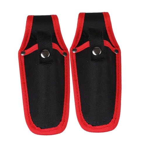 Toddmomy 2 Stück Teiliges Gartenscheren Schutzhüllen aus Robustem Canvas Strapazierfähige Pruner Tasche Rostschutzbeschichtet Tragbar und Vielseitig Einsetzbar für Gartenarbeit und von Toddmomy