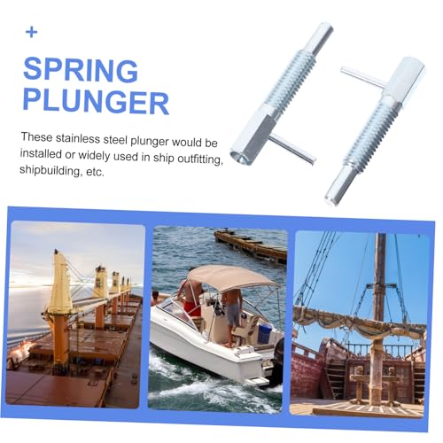 Toddmomy 2 Stück Teiliges Selbstarretierender Federzugbolzen Korrosionsbeständiger Edelstahl Verschleißfest Mechanisches Zubehör für Langlebige Einfache Montage Toddmomy 2 Stück Teiliges Selbstarretierender Federzugbolzen Korrosionsbeständiger Edelstahl Verschleißfest Mechanisches Zubehör für Langlebige Einfache Montage von Toddmomy