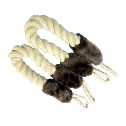 Toddmomy 2 Stück Teiliges Türgriff Seil aus Dekorativer Beißfester Türstopper Kollisions Schutz für Haustürgriffe Verschleißfest Geeignet für Haustier und Kindersicherung Toddmomy 2 Stück Teiliges Türgriff Seil aus Dekorativer Beißfester Türstopper Kollisions Schutz für Haustürgriffe Verschleißfest Geeignet für Haustier und Kindersicherung von Toddmomy