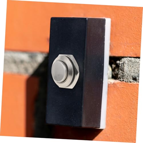 Toddmomy 2 Stück Teiliges Türklingel Ersatzset aus Langlebigem Vernickeltem Witterungsbeständiger Türgong Klingeltaster Kompakt Installieren Passend für Haustürklingel Austausch Toddmomy 2 Stück Teiliges Türklingel Ersatzset aus Langlebigem Vernickeltem Witterungsbeständiger Türgong Klingeltaster Kompakt Installieren Passend für Haustürklingel Austausch von Toddmomy