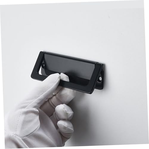 Toddmomy 2 Stück Teiliges Unsichtbare Klemmgriffe aus Zinklegierung Stabile Montagefreie Eingelassene Schrankschubladen griffe für Kleiderschränke Praktische und Rostbeständige Türgriffe von Toddmomy