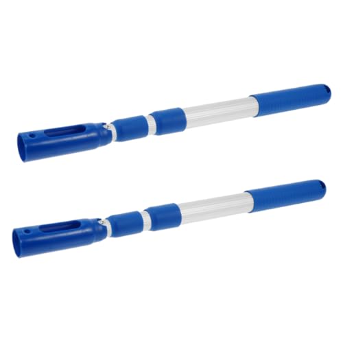 Toddmomy 2 Stück Teleskopstange für Poolkescher Aluminium Verbindungspole für von Teichen und Aquarien Toddmomy 2 Stück Teleskopstange für Poolkescher Aluminium Verbindungspole für von Teichen und Aquarien von Toddmomy