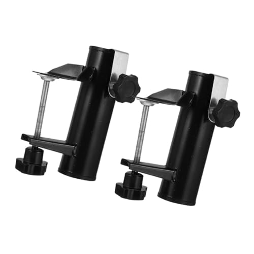 Toddmomy 2 Stück Verstellbarer Sonnenschirmhalter Clip für Balkon und Terrasse Stabiler Schirmständer Robustem Material für Strand und Gartenanwendungen Toddmomy 2 Stück Verstellbarer Sonnenschirmhalter Clip für Balkon und Terrasse Stabiler Schirmständer Robustem Material für Strand und Gartenanwendungen von Toddmomy
