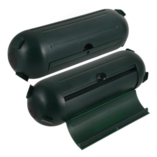 Toddmomy 2 Stück Wasserdichte Kabelverbindungsbox aus Kunststoff Wetterfeste Abzweigdose mit Verstärktem Schutz für Outdoor verlängerungskabel Geeignet für Gartenbeleuchtung und Poolpumpen von Toddmomy