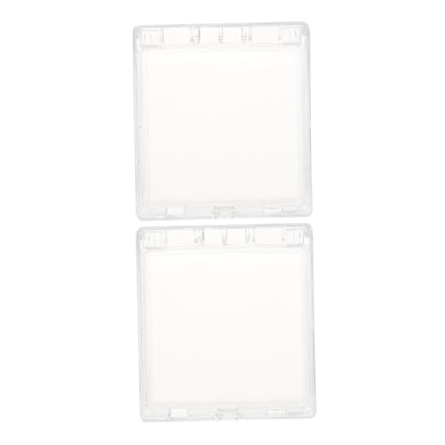 Toddmomy 2 Stück Wasserdichte Türgong abdeckung Transparent Robuster Regenschutz für Außenbereich Wetterfeste Schutzbox für Türklingel Einfache Montage Langlebiger Schutz vor Regen und von Toddmomy