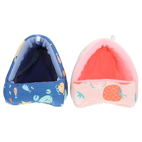 Toddmomy 2 Stücke Warmes Hamsternest für Kleintiere Winddichtes Haustierbett Komfortables Winterbett für Hamster Eichhörnchen und Ähnliche Haustiere Toddmomy 2 Stücke Warmes Hamsternest für Kleintiere Winddichtes Haustierbett Komfortables Winterbett für Hamster Eichhörnchen und Ähnliche Haustiere von Toddmomy