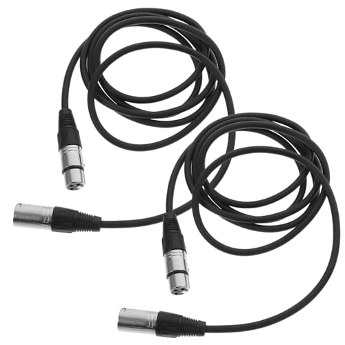 Toddmomy 2 Stück Xlr Mikrofonkabel Pin Audio Übertragungskabel für Mixer und Lautsprecher Hochwertige Stabile Signalübertragung Langlebiges Design Kompatibel mit Mikrofonen und Toddmomy 2 Stück Xlr Mikrofonkabel Pin Audio Übertragungskabel für Mixer und Lautsprecher Hochwertige Stabile Signalübertragung Langlebiges Design Kompatibel mit Mikrofonen und von Toddmomy