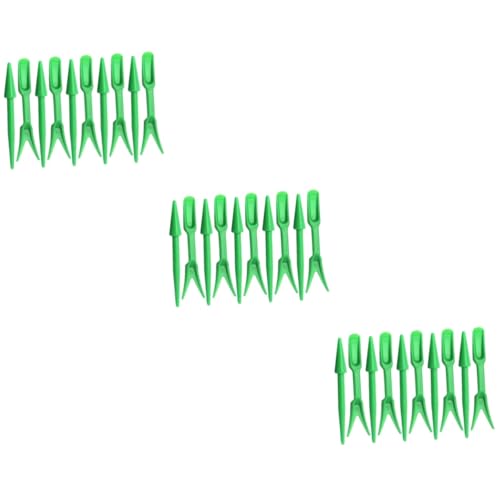 Toddmomy 20 Sätze Teiliges Gartentool Set Pflanzwerkzeug für Aussaat und Umpflanzen Leichtes Material Vielseitig für Bodenlockerung Unkrautstechen und Belüftung für Kleine Gärten und von Toddmomy