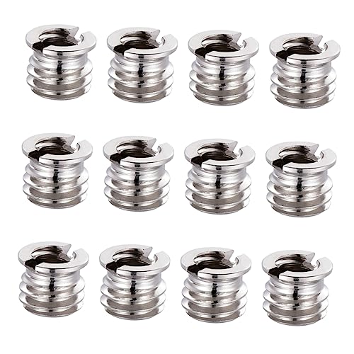Toddmomy 20 Stück Mikrofonständer Adapter Gewinde Umwandlungs Schrauben für Mikrofonclips und Stative Langlebige Metallverbindung Vielseitig Einsetzbar Toddmomy 20 Stück Mikrofonständer Adapter Gewinde Umwandlungs Schrauben für Mikrofonclips und Stative Langlebige Metallverbindung Vielseitig Einsetzbar von Toddmomy