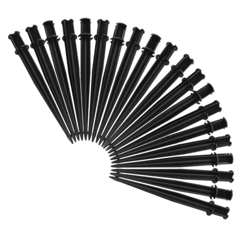 Toddmomy 20 Stück Solarleuchten-erdspieße: Mini-ersatzspikes Aus Kunststoff Für Wegeleuchten Im Freien – Gartenlampen-landschaftsdekorationen von Toddmomy