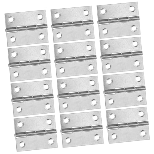 Toddmomy 20 Stück Teiliges Edelstahl Scharniere Mini Klappbar Bohrloch für Holzschränke Möbelboxen Bilderrahmen Vielseitig Einsetzbar Rostfrei Robust und Langlebig Toddmomy 20 Stück Teiliges Edelstahl Scharniere Mini Klappbar Bohrloch für Holzschränke Möbelboxen Bilderrahmen Vielseitig Einsetzbar Rostfrei Robust und Langlebig von Toddmomy