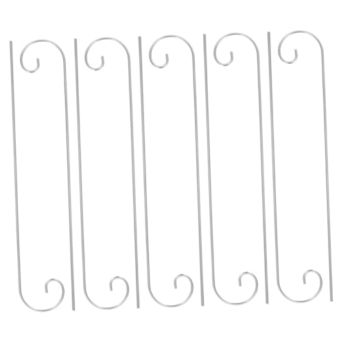 Toddmomy 20 Stück Teiliges Gartenpflanzenschild Haken aus Robustem Metall Wetterfest Einsetzbar für Blumen Pflanzenetiketten und Gartendekoration Einfache Bodeneinführung ohne Werkzeug von Toddmomy