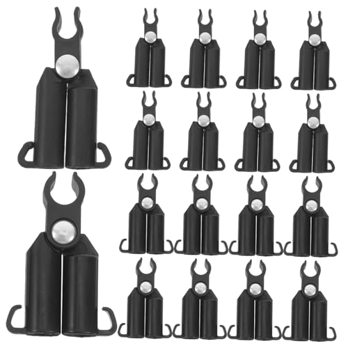 Toddmomy 20 Stück Teiliges Verstellbares A Form Gartenclip aus Witterungsbeständigem Kunststoff für Pflanzenstützen Einfach zu Montierende Gartengitterverbinder zur Flexiblen von Toddmomy
