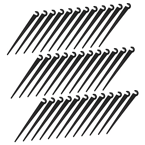 Toddmomy 200 Stück Bewässerungsstützen aus Hochwertigem Kunststoff Bodenstecker für Tropfbewässerung Langlebige Gartenfixierstäbe Installieren Flexibel für Effiziente Pflanzenbewässerung von Toddmomy