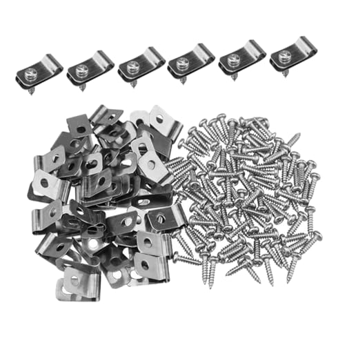 Toddmomy 200 Stück Drahtklemmen für Zäune Fencing Clips zur Befestigung von Geschweißtem Draht an Metall oder Vinyl für Landwirtschaftliche Anwendungen Toddmomy 200 Stück Drahtklemmen für Zäune Fencing Clips zur Befestigung von Geschweißtem Draht an Metall oder Vinyl für Landwirtschaftliche Anwendungen von Toddmomy