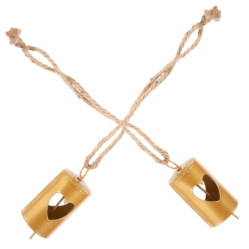 Toddmomy 2stücke Vintage Metall Kuhglocken Für Weihnachten Dekorative Hängelampen Im Für Weihnachtsfeiern Hochzeiten Rustikale Wanddekoration von Toddmomy