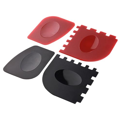 Toddmomy 3 Sätze Grillplatten Schaber Teilig Ergonomisches Design Rutschfester Langlebiger Pc Material Für Grill Pfanne Müheloses Entfernen Von Verunreinigungen 4 Stück * 3 von Toddmomy