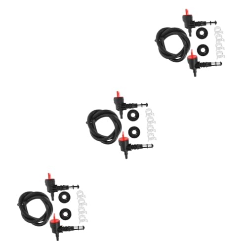 Toddmomy 3 Sätze Kraftstoffabsperrventil Set Teiliges Generator Tank Shut Off Ventil Kit Vielseitig und Langlebig für Reparatur und Austausch Einfache Installation und Benutzerfreundlich von Toddmomy