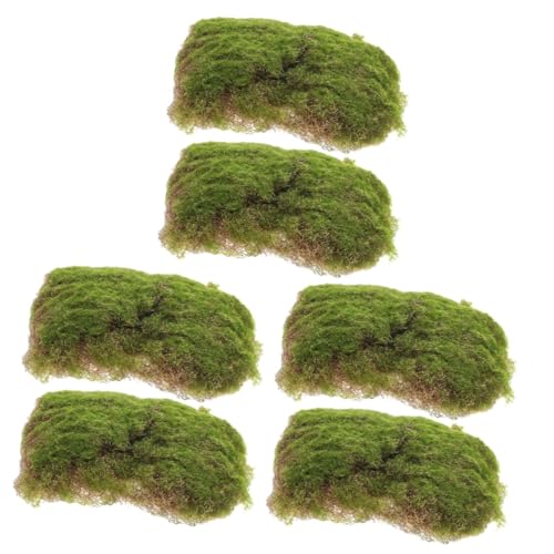 Toddmomy 3 Sätze Künstliches Moos Landschaftsgrün Dekorative Kunstrasenmatte Für Sandtisch Und DIY Projekte Realistisches Pflegeleichtes Design 2 Stück * 3 von Toddmomy