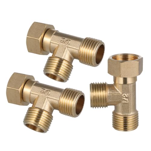 Toddmomy 3 Stück Kupfer Wasserleitung Verteiler Kupfer Dreiwege Rohrkupplung Gewindeverbindung Hochpräzise Hitzebeständig Auswechselbar für Solar Warmwasseranlagen Außen Gewerbeinstallation Toddmomy 3 Stück Kupfer Wasserleitung Verteiler Kupfer Dreiwege Rohrkupplung Gewindeverbindung Hochpräzise Hitzebeständig Auswechselbar für Solar Warmwasseranlagen Außen Gewerbeinstallation von Toddmomy